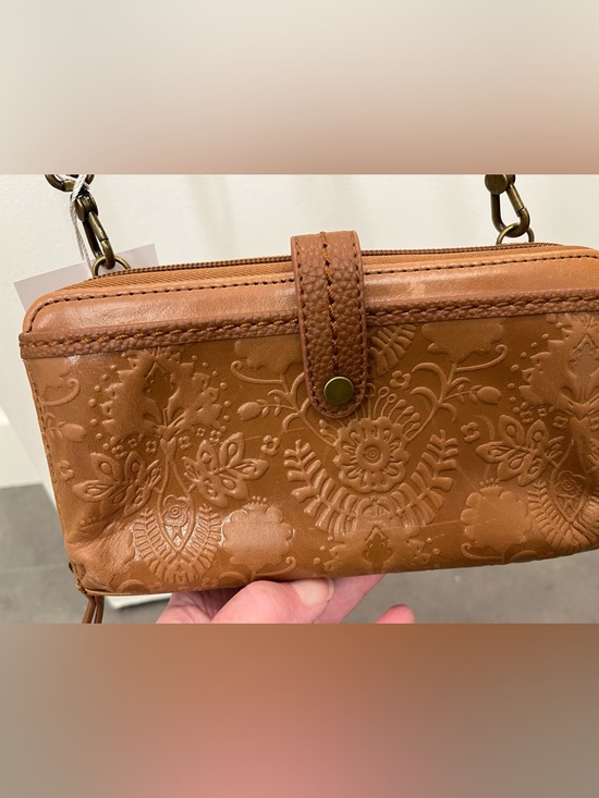 the sak tobacco floral embossed Melrose Shoulder Bag - Leather Shoulder bags Found The Sak Women's Sequoia Leather
